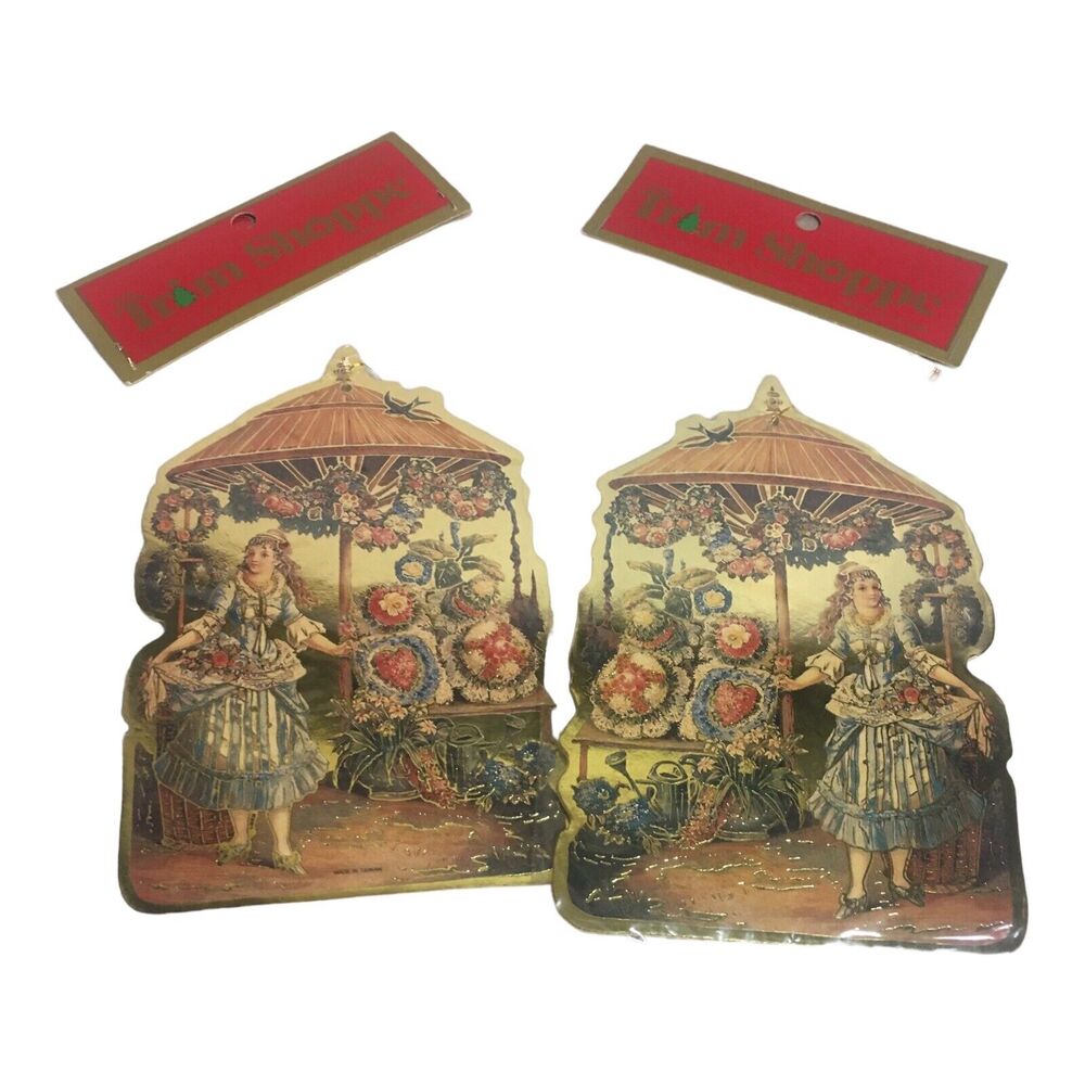 NOS Trim Shoppe Christmas Ornaments